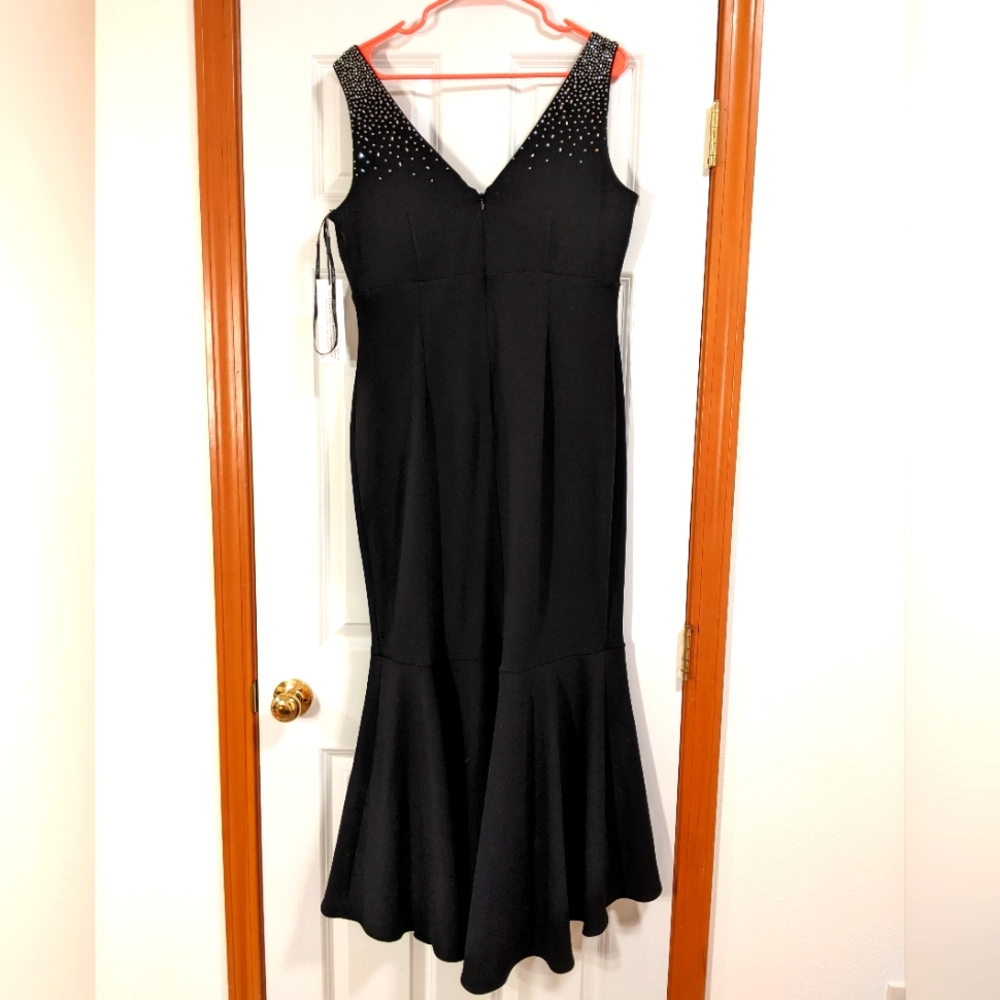 Black formal dress,Calvin Klein, size 14